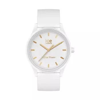 [Ice-watch] Ice Watch Watch Solar Battery Men s Unisex 020301 Solar Power ICE solar power White Gold Medium