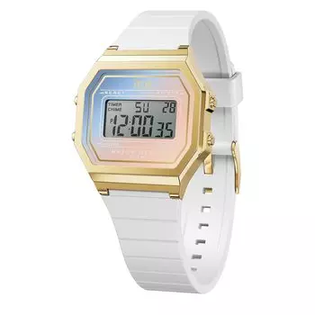 ICE WATCH официальные импортные часы ICE Digit Sunset 32 мм силиконовый резиновый ремешок 022718 женские белые величественные