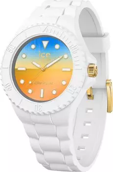 ICE WATCH Solar Ice Generation Watch Silicone Rubber 10 ATM Water Resistant Popular Brand Sunrise Limited 020391 Women s [Item]