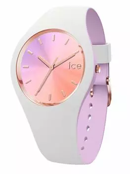 ICE WATCH wristwatch ICE duo chic WHITE ORCHID Ice duo chic Small 016978 [] 34mm/Ladies