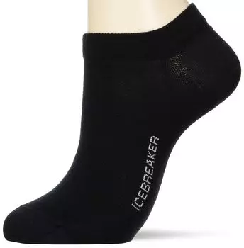 Icebreaker Fine Gauge Boots ISW32380 M Women s No-Show Black/Snow