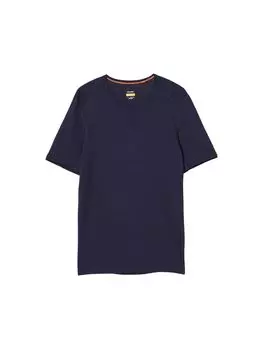 Icebreaker Футболка мужская с коротким рукавом Merino 200 Oasis SS Midnight S, Средний, Круглый вырез, Темно-синий,