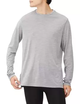 Icebreaker MERINO 125 SPHERE III LS TEE Metro Heather Size S COOL-LITE
