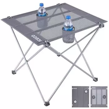 ICECO Camping Roll Outdoor 2 Top Boards Load Capacity up to Coaster Easy Compact Oxford Storage Bag Camping For Indoor Use Table, Table, Table,