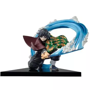 Ichiban Kuji Demon Slayer Advance with an Unbreakable Heart and Blade B Prize Giyu Tomioka Figure белый