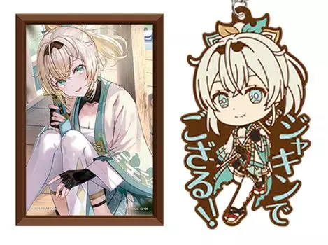 Ichiban Kuji Hololive Frame Stand Rubber Charm Kazema Iroha набор том 2 и 2 предмета