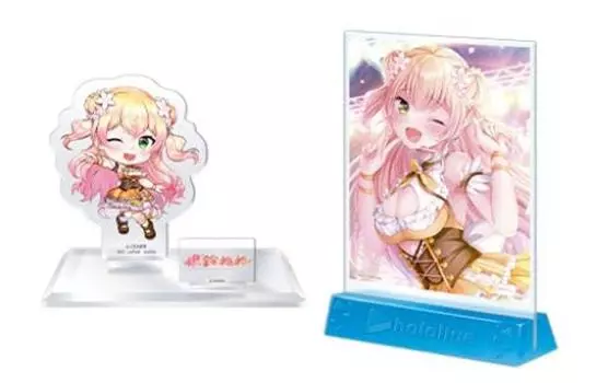 Ichiban Kuji Hololive vol.4 Мини-награда за художественную доску и награда за персонажа Kyun Акриловая подставка Momosuzu Nene 2 типа набор
