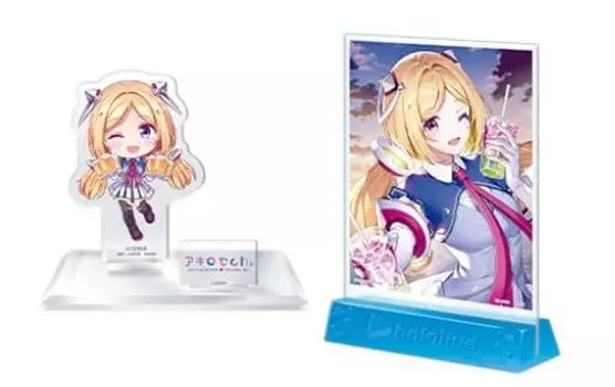 Ichiban Kuji Hololive vol.4 Мини-награда за художественную доску и награда Kyun Chara, акриловая подставка, набор из 2 штук, Aki Rosenthal