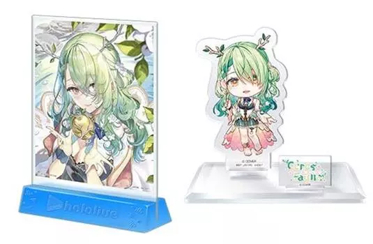 Ichiban Kuji Hololive vol.5 Mini Art Board Award & Kyun Chara Award Acrylic Stand Ceres Fauna Set of 2