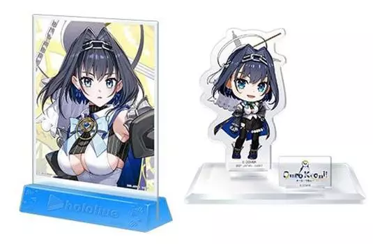 Ichiban Kuji Hololive vol.5 Mini Art Board Award & Kyun Chara Award Acrylic Stand Auro Chrony 2 types set