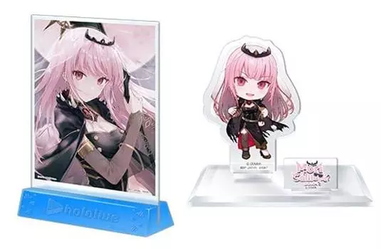 Ichiban Kuji Hololive vol.5 Mini Art Board Award & Kyun Chara Award Acrylic Stand Mori Calliope 2 types set
