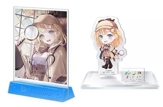 Ichiban Kuji Hololive vol.5 Мини-награда за художественную доску и награда за персонажа Kyun Акриловая подставка Watson Amelia Набор из 2 шт.