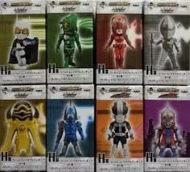 Ichiban Kuji Kamen Rider Series RD ~Kamen Rider W & Den-O Edition~ H Prize World Collectable Figure All 8 Types Set