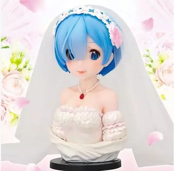 Ichiban Kuji Life in Another Future Prize A Rem Art Scale Figure ReZERO -Starting World-Dreaming, Story- (Свадебная версия.)