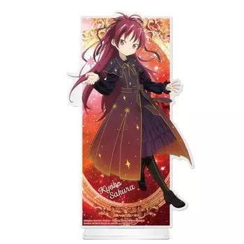 Ichiban Kuji Magi Madoka E Prize Новая большая акриловая подставка Kyoko Sakura Puella Magica ~StarlightMagiccraft~