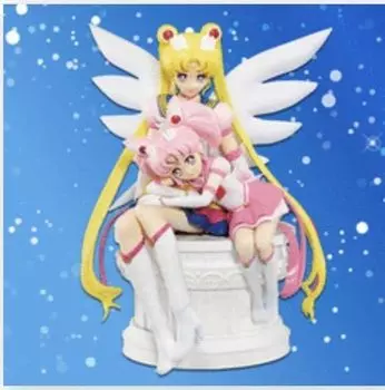 Ichiban Kuji Movie Sailor Moon Last One Prize Вечная Сейлор Мун и Вечная Сейлор Чиби Мун фигурка особого цвета