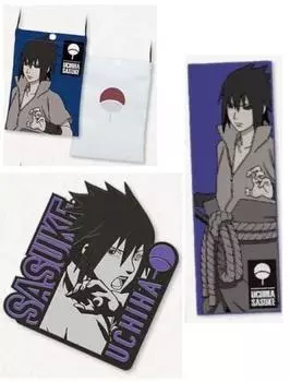 Ichiban Kuji NARUTO Shippuden Will of Fire Spun DEF Award Резиновое полотенце Саске Учиха Сакоче, Coaster,