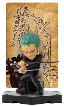 Ichiban Kuji One Piece Battle E Prize Card Stand Figure Zoro Single Item ~Dressrosa Edition~