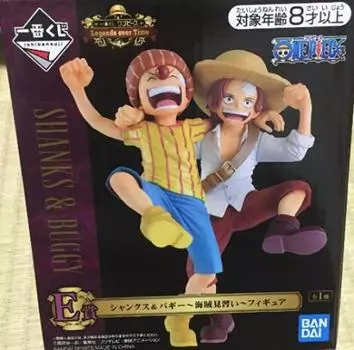Ichiban Kuji One Piece Legends over Time E Prize Фигурка Шанкса Багги и ~Ученик пирата~