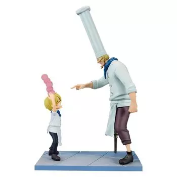 Ichiban Kuji One Piece ROAD TO to Prize Revible DAWN-Trajectory Adventure-D Moment-Sanji & Zeph-