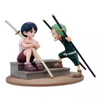 Ichiban Kuji One Piece ROAD TO to Prize Revible Zoro DAWN-Trajectory Adventure-C Moment-Roronoa & Kuina-