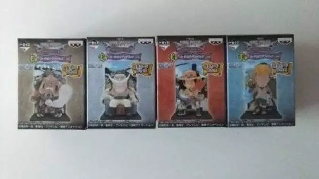 Ichiban Kuji One Piece ~ The Legend of EDWARD/NEWGATE Edition ~ Фигурка-подставка для призовых карт E, все 4 типа