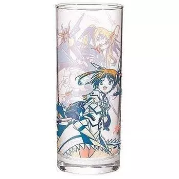 Ichiban Kuji Premium Magical Girl Lyrical Nanoha The MOVIE 2nd A s First Edition F Prize Premium Art Glass [Nanoha & Fate]