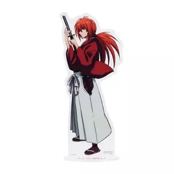 Ichiban Kuji Rurouni Kenshin Swordsman Romantic C Prize Kenshin Himura Big Acrylic Stand -Meiji Story-