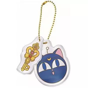 Ichiban Kuji Sailor Moon F Prize Reflector Charm Luna P Ball Set Single Item
