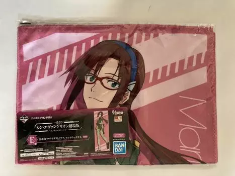 Ichiban Kuji Shin Evangelion Movie Entry has C Prize Mari Illustrious Makinami Full Color Towel 1 type in total started!