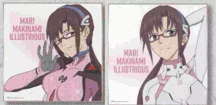 Ichiban Kuji Shin Evangelion Theatrical Version Operation H Prize Newly Drawn Shikishi Makinami Mari 2 Types Set Begins!