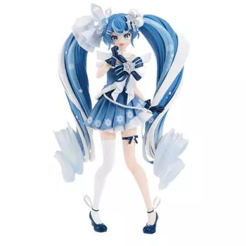 Ichiban Kuji Snow Miku SNOW MIKU Третий сезон A Prize Snow Miku 2025 Фигурка 18 см 1 тип всего Прибл.