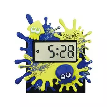 Ichiban Kuji Splatoon 3 B Prize Nawabari Battle Sound Clock белый