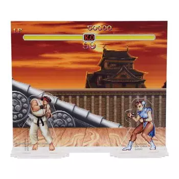 Ichiban Kuji Street Fighter B Prize Acrylic Stand Set