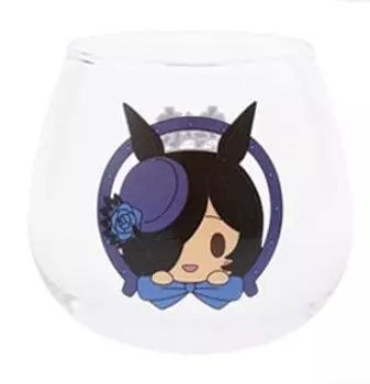Ichiban Kuji Uma Musume Pretty Derby 10th F Prize Chokonto Glass [Rice Shower]