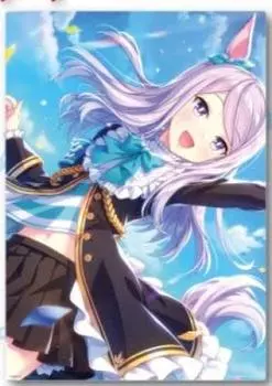 Ichiban Kuji Uma Musume Pretty Derby 3rd Edition C Prize Illustration Board McQueen White-eye
