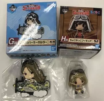 Ichiban Kuji Wilderness Kotobuki Squadron G Prize Большой резиновый ремешок H Prize Набор фигурок Chokonokko Zara