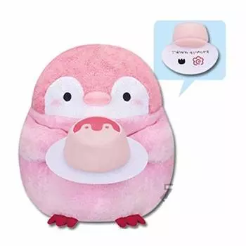Ichiban Kuji Я всегда вижу, как ты усердно работаешь Последний приз Мягкая игрушка Клубничный пудинг Тейт Купен-чан