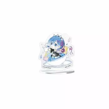 Ichiban Kuji Жизнь в другом мире от Zero Slumber Tea Party F Prize Tea Cup Acrylic Stand Re: [Рем]