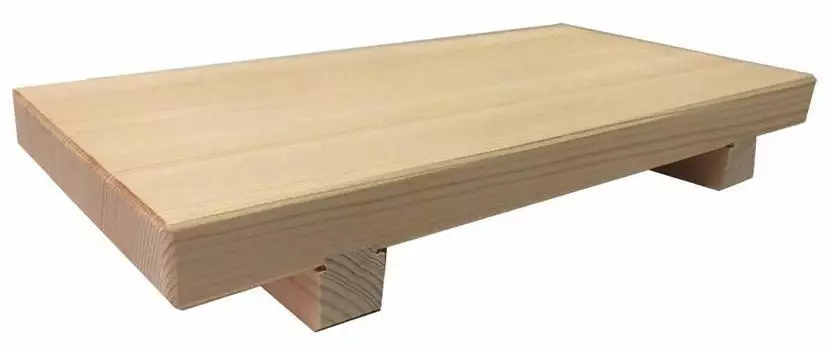 Ichihara Made in Cutting Board with Regular 42 x 21 x 6 30524 Woodworks, Japan, Craftsman s Workshop, Feet, Width, cm, бежевый