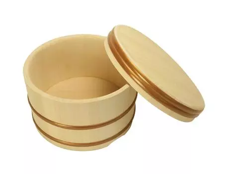 Ichihara Woodworks Ohitsu использует (Эдо Битсу) 3-чашка