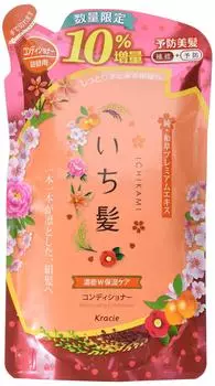 Ichikami Dense Double Moisturizing Care Кондиционер Сменный блок Увеличенная цена на продукт 10%