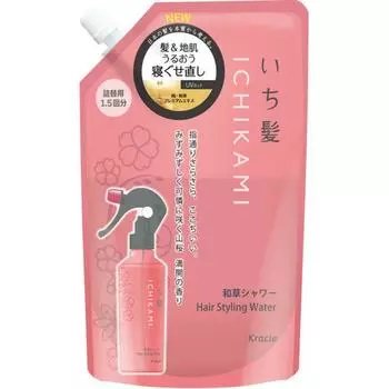 Ichikami Hair Scalp Увлажняющий Восстанавливающий Японский Травяной Душ Сменный Блок 375мл