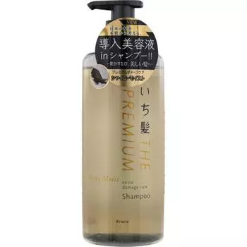 Ichikami ThePremium Ichikami The Premium Extra Damage Care Шампунь Shiny Moist Pump 480 мл