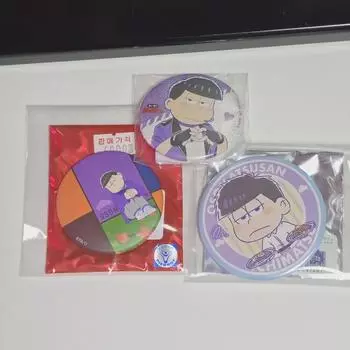 Ichimatsu Badge Set Of 3