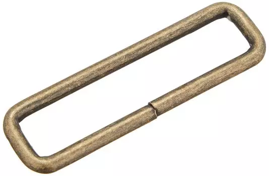 Ichinen Access Family Tool квадратное кольцо размер 50 x 10 мм диаметр проволоки античное золото 10 штук 56780 (СЕМЕЙНЫЙ ИНСТРУМЕНТ) (Маленькое кольцо) (Внутренний 3,5 мм)