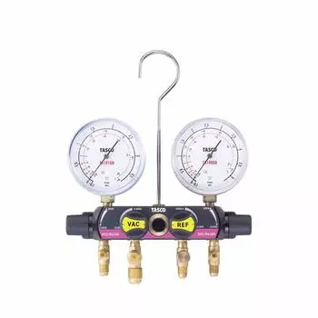 Ichinen TASCO 4 valve manifold TA122FM for R410A/R32
