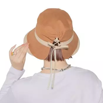 ICHIYON Hat Ribbon Bucket Hat Safari Hat Adventure Hat UV Protection Spring Summer [14+ PLUS] Women s / 103715-151-103 коричневый