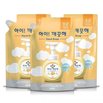 iClean Foam Hand Soap Pure Powder Scent Refill, 450ml, 3 pieces