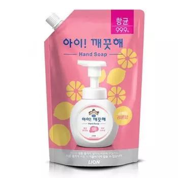 iClean Foam Мыло для рук «Лимон», сменный блок, 600 мл, 1 шт.